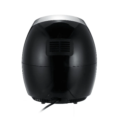 Rear View Chef's Grin Electric Air Fryer 5.5L (5.8 Quart) 1500W Air Circulation Cooker