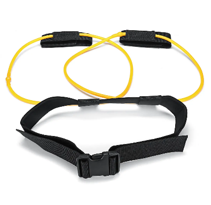 Booty Band Yoga Workout Trainer 120cm(47.24") Waist Belt with 10lb Resistance Bands