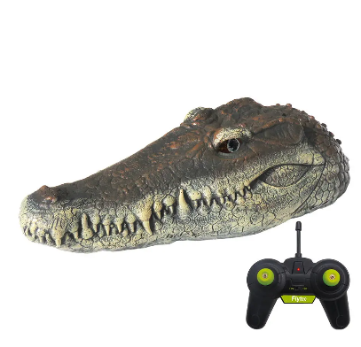 Crocodile Alligator Head Electric RC Boat With 2.4G Remote Control Gator Croc Simulation