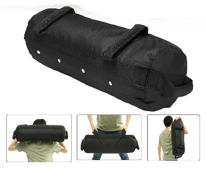 Kampo Weightlifting Sandbag 60 Pound Adjustable Weight Training Exercise Bag