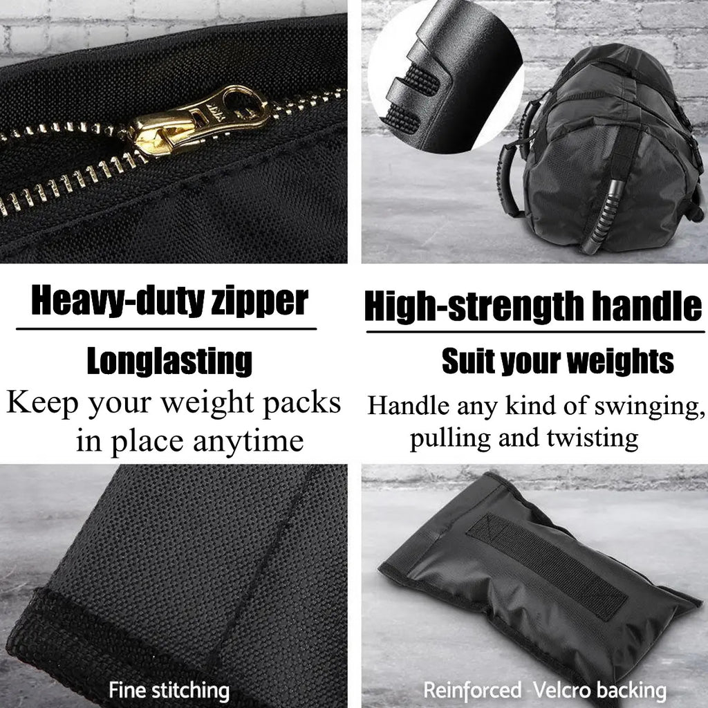 Features Of Kampo Weightlifting Sandbag 60 Pound Adjustable Weight Training Exercise Bag