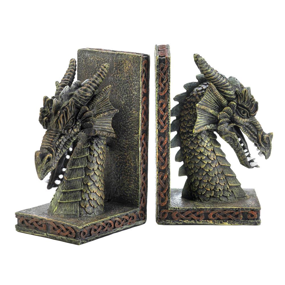 Dragon Head Book Ends