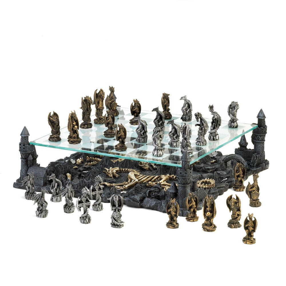 Four Corners Dragon Kingdom Chess Set