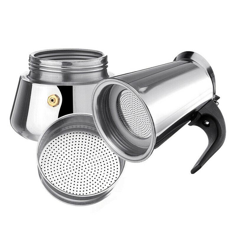 Stainless Steel Portable Espresso Machine Moka Pot Internals