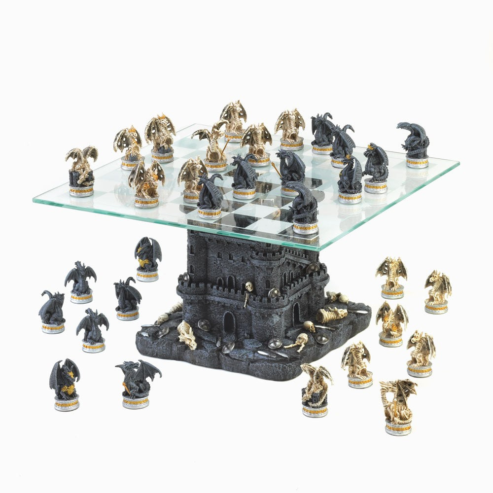 Ultimate Dragon Castle Chess Set